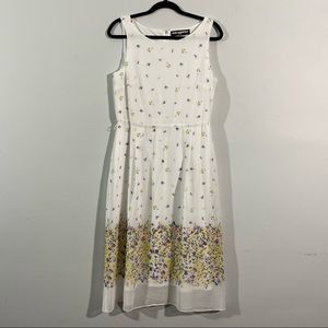 Karl Lagerfeld White Floral Sundress